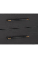 Acacia Veneer 2-Drawer Nightstand | Splendido Weldrick | Oroa.com
