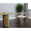 Contract furniture - Weathered Oak Dining Armchair - www.oroatrade.com
