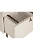 Cream Wooden 3-Drawer Desk | Splendido Celine | Oroa.com