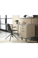 Cream Wooden 3-Drawer Desk | Splendido Celine | Oroa.com