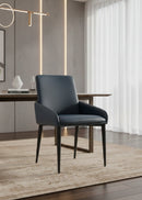 Contract furniture - Structured Curved Dining Armchair - www.oroatrade.com