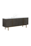 Weathered Oak 4-Door Sideboard | Splendido Briar | Oroa.com