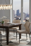 Stackable Modern Dining Chairs (2) | Splendido James | Oroa.com