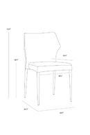 Stackable Modern Dining Chairs (2) | Splendido James | Oroa.com