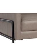 Gray Leather Modern Lounge Chair | Splendido Talula | Oroa.com