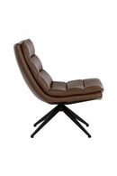 Hospitality furniture - Curved Swivel Lounge Chair - www.oroatrade.com