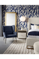 Cream Acacia 2-Drawer Nightstand | Splendido Kayden | Oroa.com