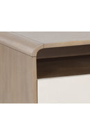 Cream Acacia 2-Drawer Nightstand | Splendido Kayden | Oroa.com