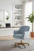 Boucle Swivel Office Chair | Splendido Karina | Oroa.com