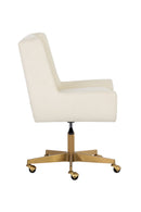White Upholstered Office Chair | Splendido Mirian | Oroa.com