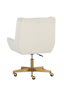 White Upholstered Office Chair | Splendido Mirian | Oroa.com