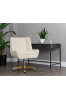 White Upholstered Office Chair | Splendido Mirian | Oroa.com