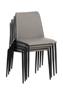 Leather Look Stackable Dining Chair | Splendido Renee | Oroa.com