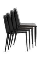 Leather Look Stackable Dining Chair | Splendido Renee | Oroa.com