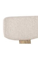 Cream Fabric Dining Chairs (2) | Splendido Rickett | Oroa.com