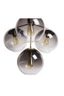 4 Gray Glass Shades Chandelier | Splendido Kamara | Oroa.com