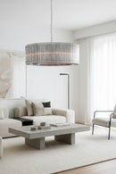 Clear Fluted Glass Chandelier L | Splendido Kore | Oroa.com