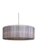 Clear Fluted Glass Chandelier L | Splendido Kore | Oroa.com