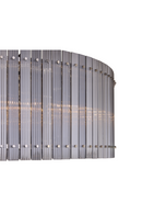 Clear Fluted Glass Chandelier L | Splendido Kore | Oroa.com