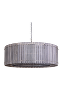 Clear Fluted Glass Chandelier L | Splendido Kore | Oroa.com