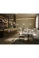 Frosted Glass Spheres Chandelier | Splendido Keiley | Oroa.com