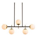 Frosted Glass Spheres Chandelier | Splendido Keiley | Oroa.com