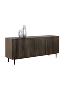 Taupe Fluted Wood Sideboard | Splendido Carlin | Oroa.com