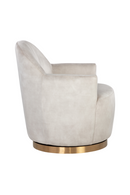 Barrel-Back Swivel Lounge Chair | Splendido Casey | Oroa.com
