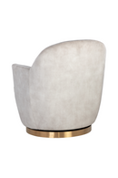 Barrel-Back Swivel Lounge Chair | Splendido Casey | Oroa.com