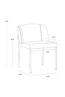 Light Gray Dining Chairs (2) | Splendido Pearce | Oroa.com