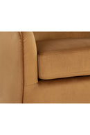 Gold Swivel Lounge Chair | Splendido Hazel | Oroa.com