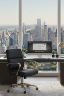 Gold Frame Upholstered Office Chair | Splendido Kleo | Oroa.com