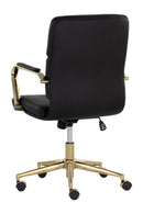 Gold Frame Upholstered Office Chair | Splendido Kleo | Oroa.com