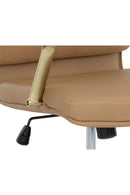 Gold Frame Upholstered Office Chair | Splendido Kleo | Oroa.com