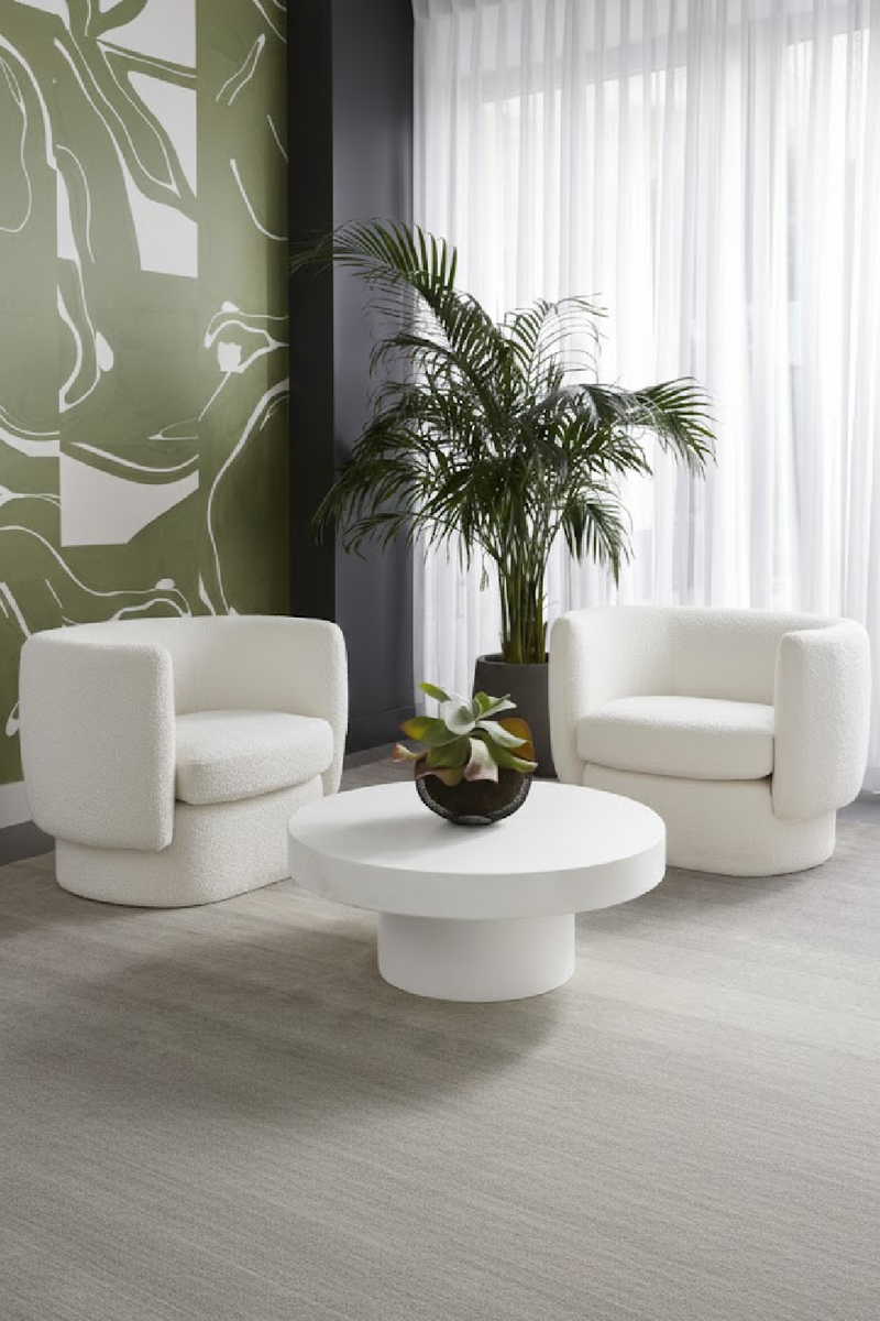 Black Concrete Indoor/Outdoor Coffee Table | Splendido Brando