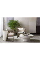 Black Concrete Indoor/Outdoor Coffee Table | Splendido Brando | Oroa.com