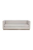 Horizontal-Tufted White Sofa | Splendido Talbot | Oroa.com