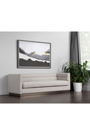 Horizontal-Tufted White Sofa | Splendido Talbot | Oroa.com