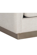 Horizontal-Tufted White Sofa | Splendido Talbot | Oroa.com