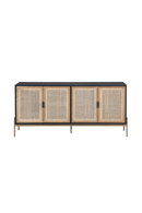Natural Rattan 4-Door Sideboard | Splendido Avida | Oroa.com