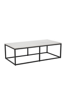 White Polished Marble Coffee Table | Splendido Ellery | Oroatrade.com