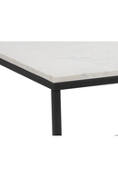 White Polished Marble Coffee Table | Splendido Ellery | Oroatrade.com