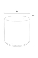 Gray Ombre Indoor/Outdoor End Table | Splendido Perfetti | Oroa.com