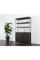 Brown Solid Oak Bookcase | Splendido Baldessara | Oroa.com