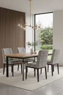Minimalist Upholstered Dining Chair | Splendido Elisa | Oroa.com