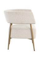 Antique Brass Legs Lounge Chair | Splendido Maestro | Oroa.com