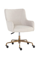 Beige Linen Office Chair | Splendido Franklin | Oroa.com