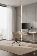 Beige Linen Office Chair | Splendido Franklin | Oroa.com