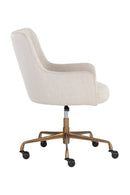 Beige Linen Office Chair | Splendido Franklin | Oroa.com