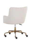 Beige Linen Office Chair | Splendido Franklin | Oroa.com